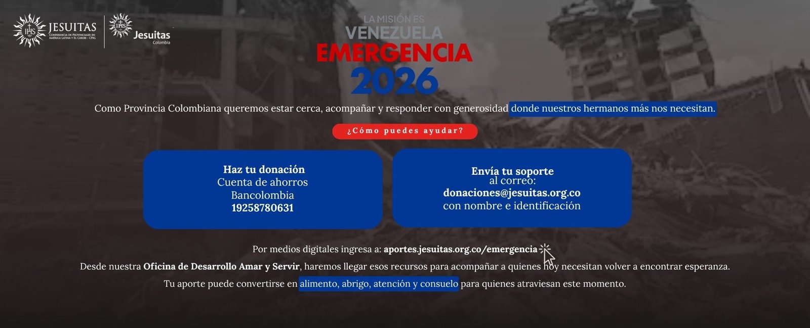 Todos unidos por Venezuela
